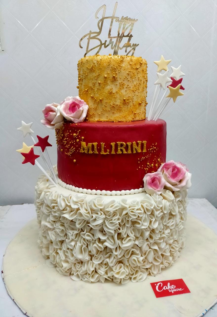 3 Tier Macaron Tower Cake Stand Wedding Cake - Etsy