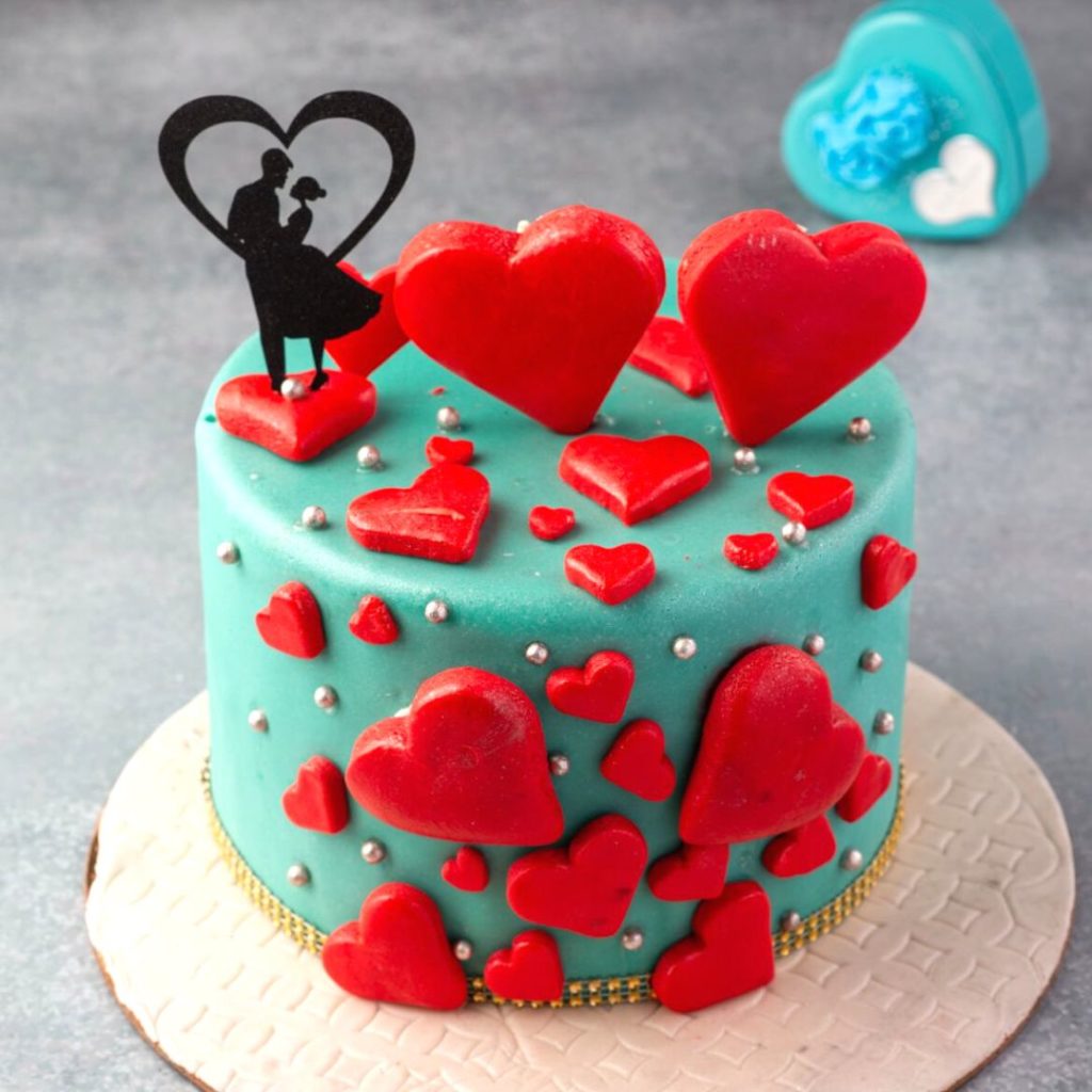 Love In Life 1 Kg Anniversary Cake By Cake Square Chennai Premium Cake Shop Chennai Order 9241