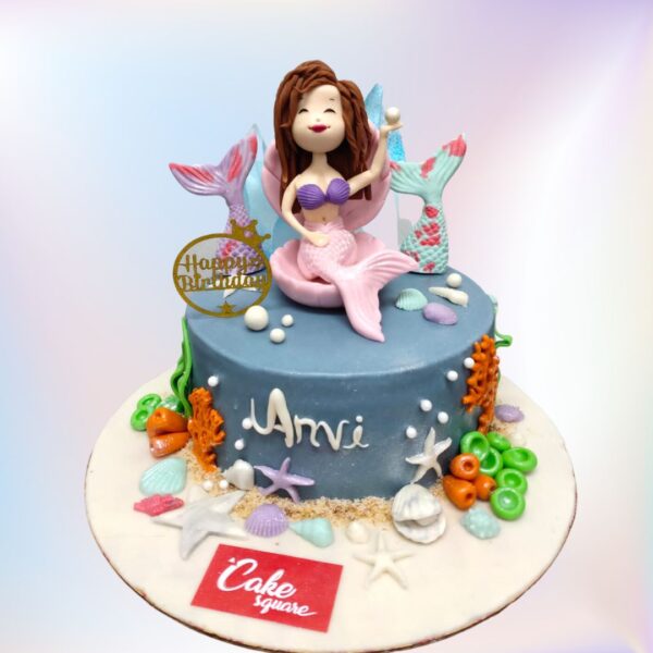 Best Lovely Mermaid Girls Birthday Cake 2 Kg, a magical cake for a special celebration.