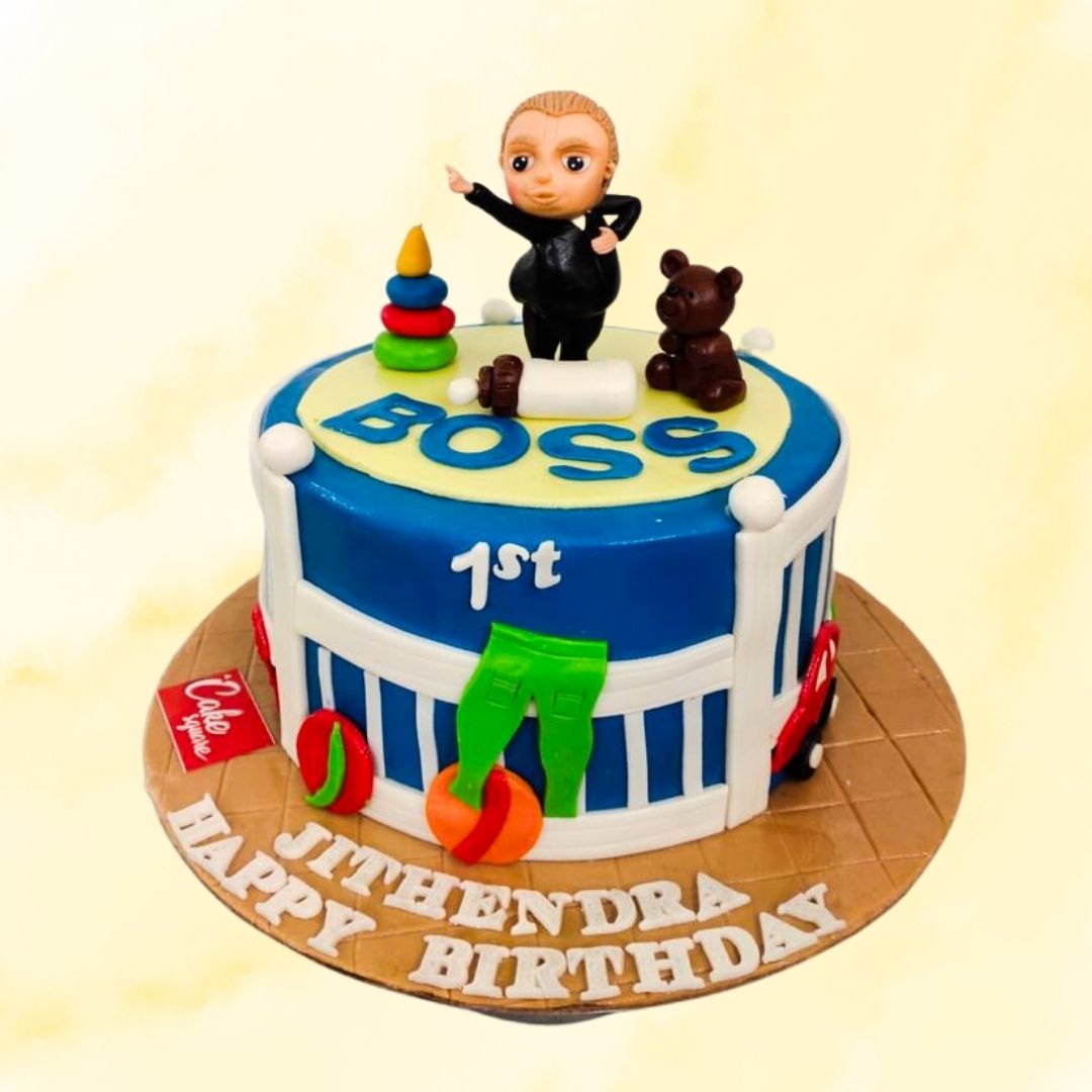 Boss Baby Cake - 2211 – Cakes and Memories Bakeshop
