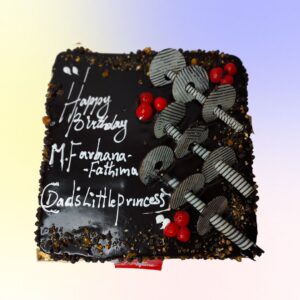 Delicious Chocolate and rich and real chocolate cake Fantasy Chocolate 1 Kg Birthday Cake by Cake Square.