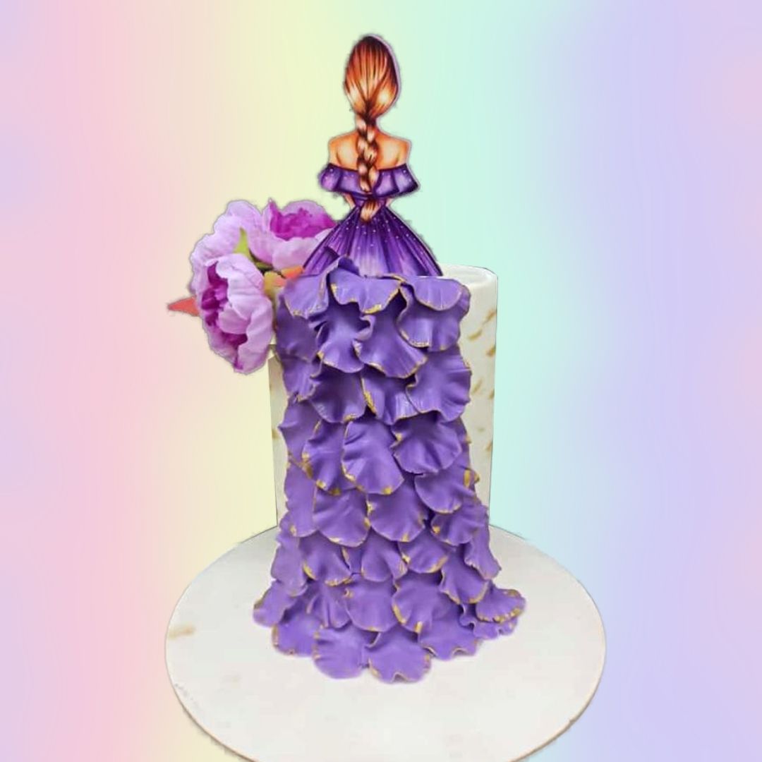 Art Themed Cake | Artist cake, Cupcake cakes, Fondant cakes