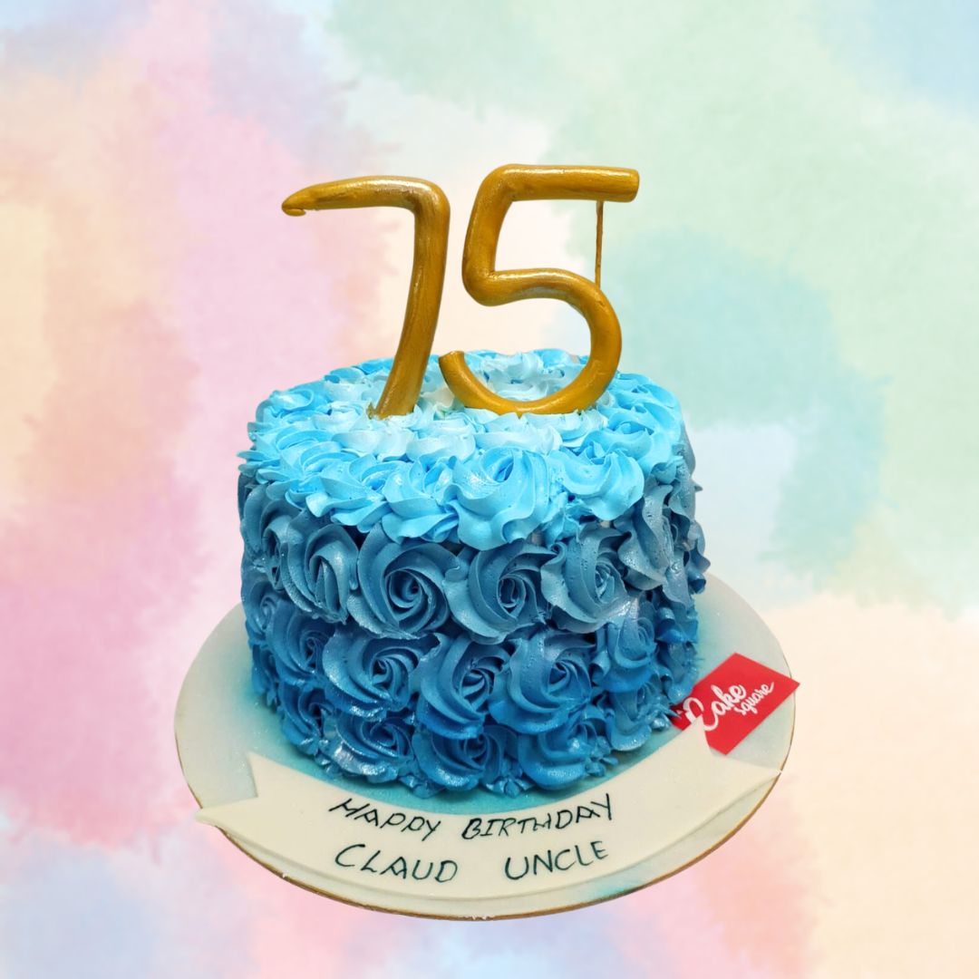 Flourless Blue Drip Cake | Ferguson Plarre's Bakehouse