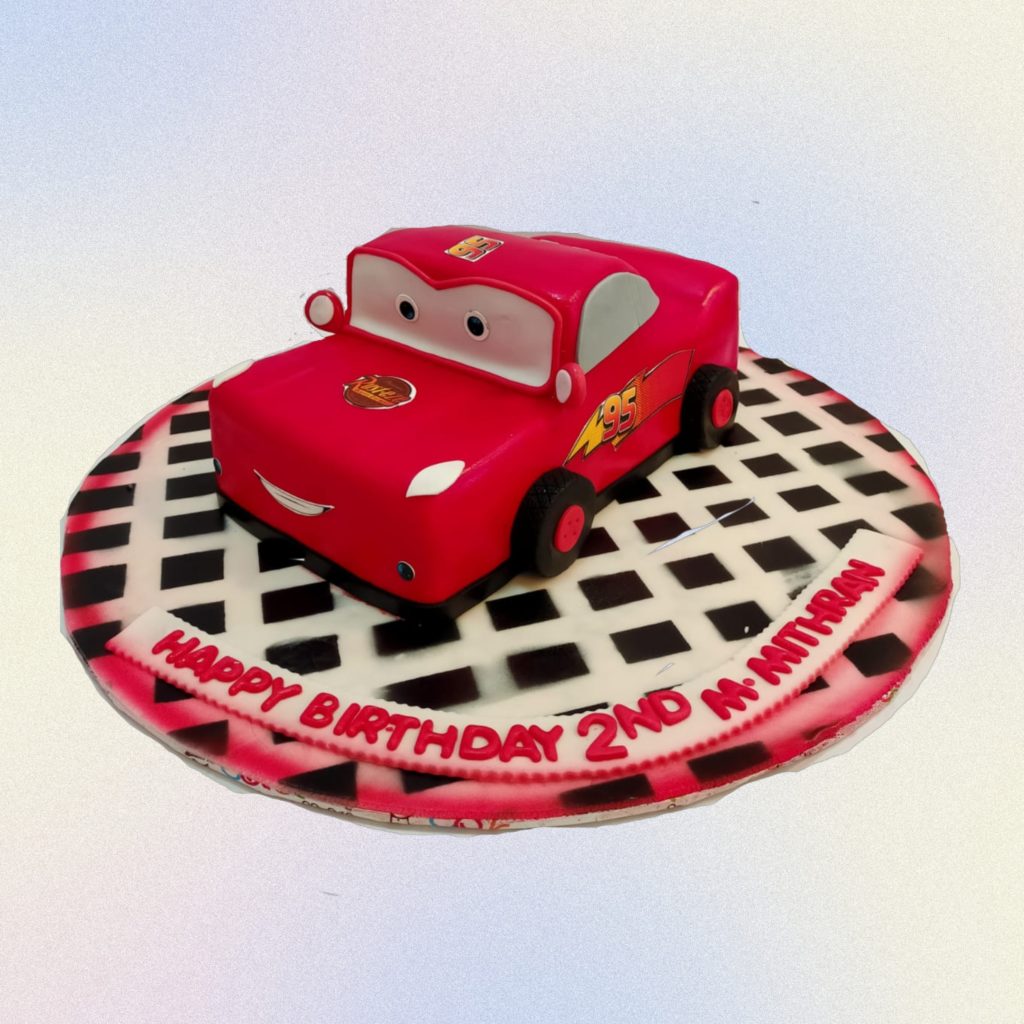 Celebrate the 1st Year with a Car Theme Cake | Doorstep Cake