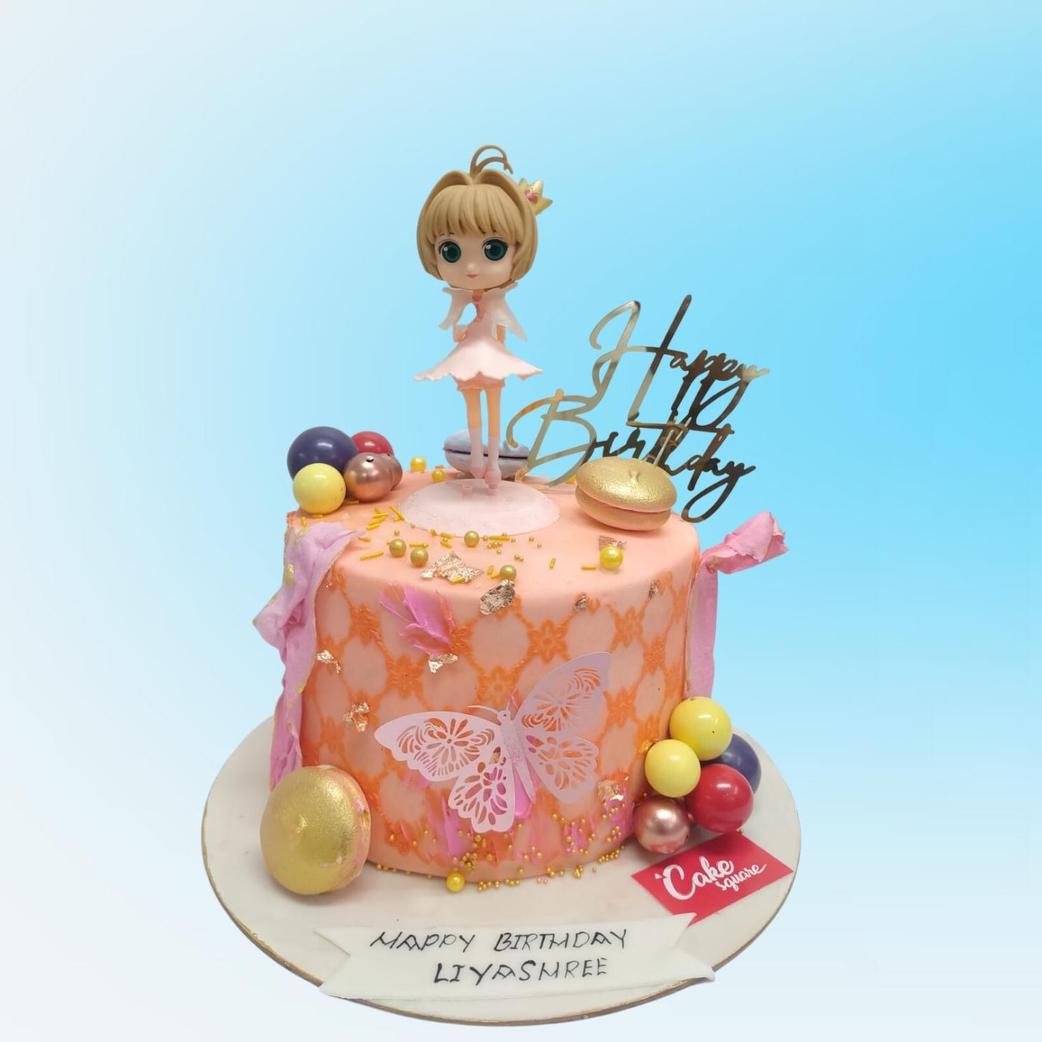 Anime Lovely Pink Card Captor Sakura Action Figure Model Cake Decorations  Hfmqv | Fruugo ES