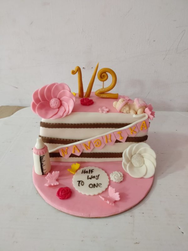 half birthday cake 16