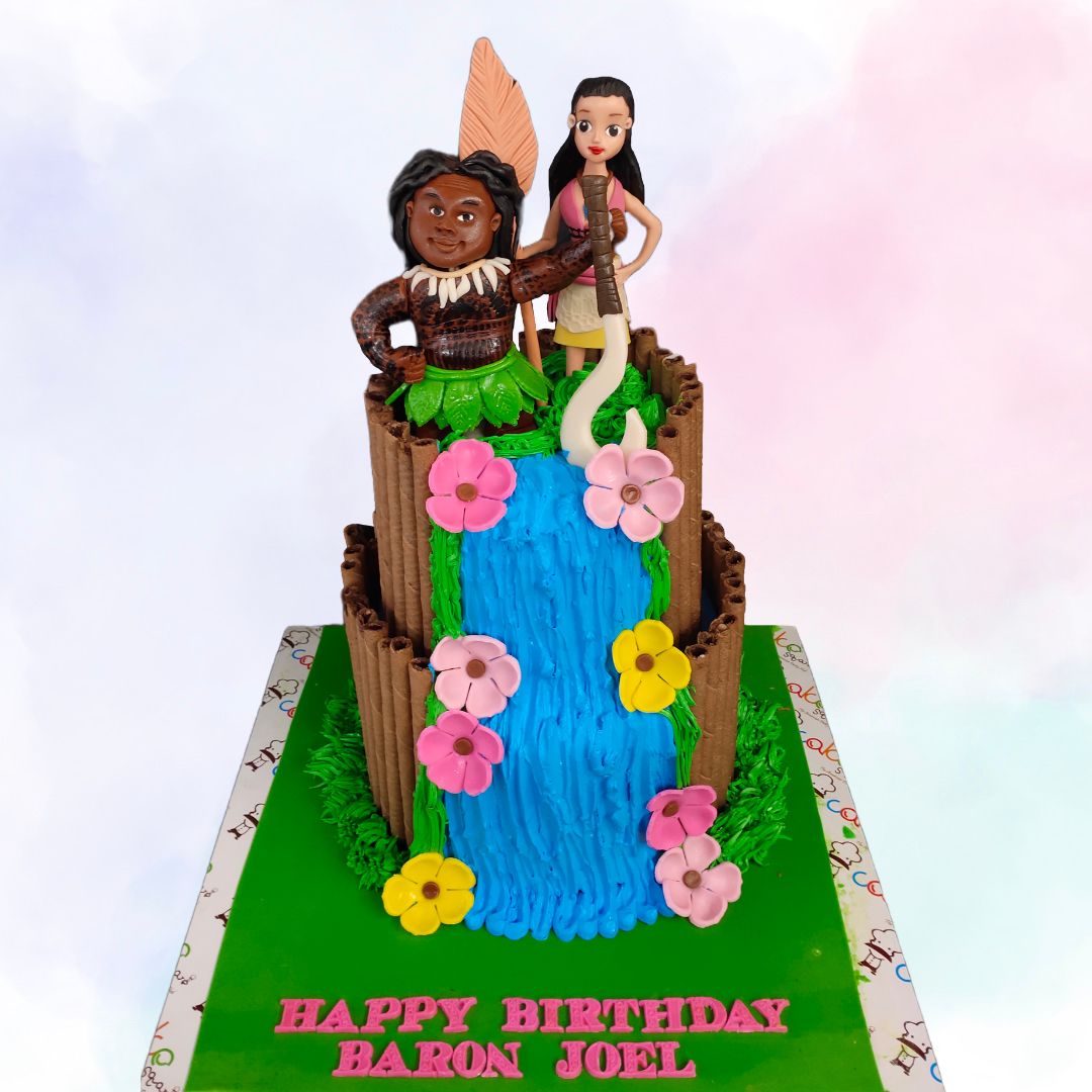 TX Moana Theme Tropical Birthday Baby Moana baby 1st birthday Luau Acrylic  Cake Topper For Party Decorations Supplier - AliExpress