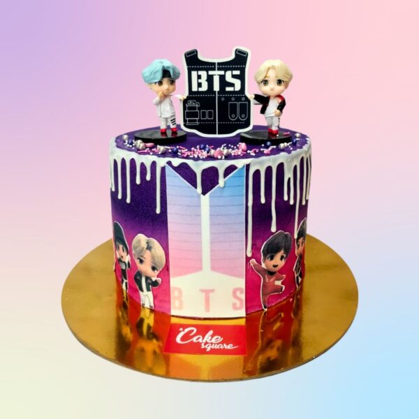 Trendy Amazing BTS Boys Teenage Girls Birthday Cake 1 Kg from Cake Square Chennai