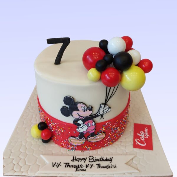 Magical Awesome Mickey Theme Kids Birthday Cake 2 Kg from Cake Square Chennai