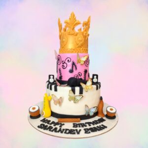 Regal Best Musical Crown Girls First Birthday Cake 5 Kg for girls from Cake Square Chennai