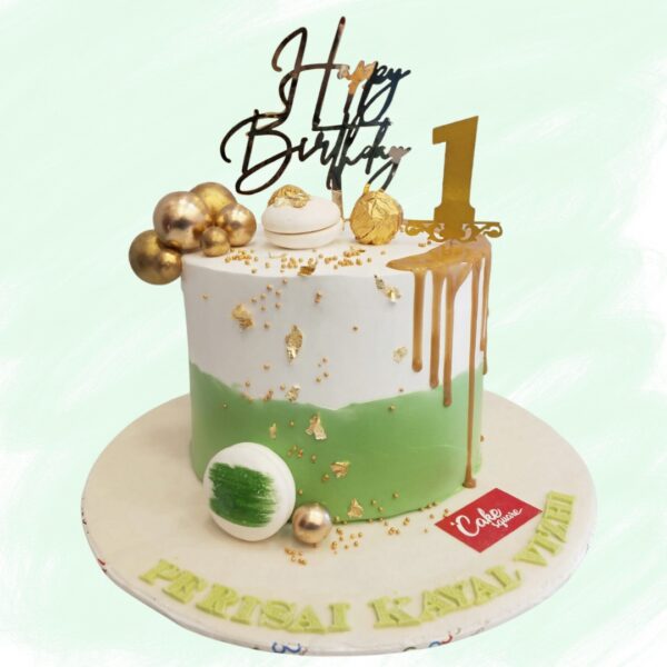 Best Premium Birthday Cake 1 Kg with elegant decorations, perfect for a sophisticated celebration.