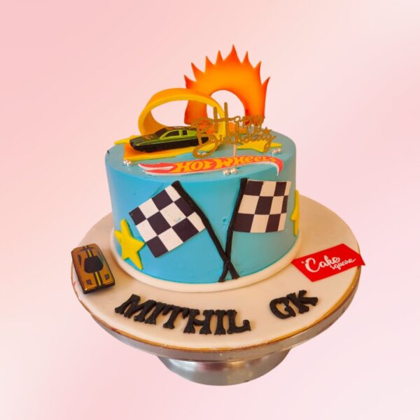 Thrilling Best Roaring Race Car Boys Birthday Cake 1 Kg from Cake Square Chennai