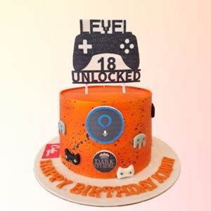 Best X Box-Themed Birthday cake 1 Kg with controller details and game graphics