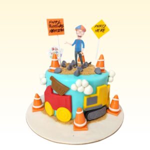 Unique Creative Construction Man 1 Kg Birthday Cake from Cake Square Chennai