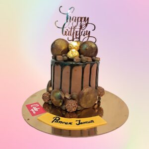 Decadent Full Chocolate Birthday Cake 1 Kg from Cake Square Chennai