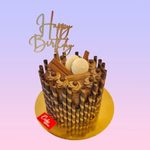 Decadent Special Chocolate Birthday Cake 1 Kg from Cake Square Chennai