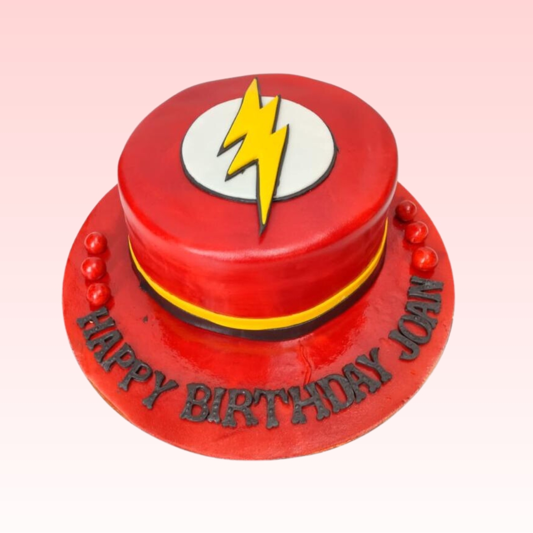 Swift The Flash Super Hero Kids Birthday Cake 1 Kg from Cake Square Chennai