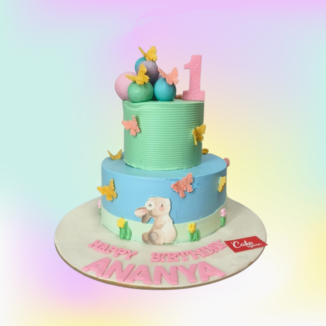 Homemade Pastel Colorful Layered Birthday Cake And Macaroons Stock Photo,  Picture and Royalty Free Image. Image 104847581.