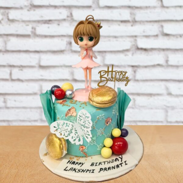 Style Baby Birthday Cake 1 Kg. A stylish and trendy birthday cake for a baby.