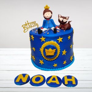 Elegant Amazing Blue colour boys birthday cake 2 kg for boys in various shades of blue with modern design elements and personalized decorations