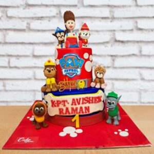 Paw Patrol Kids Birthday Cake 4 Kg featuring rescue pup characters