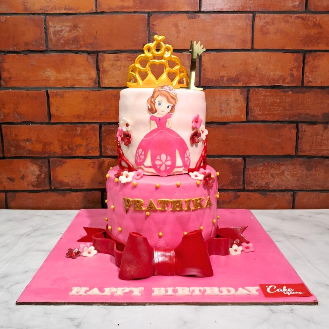 Princess Sofia 4 Kg Birthday Cakes by Cake Square Chennai - Cake Square ...