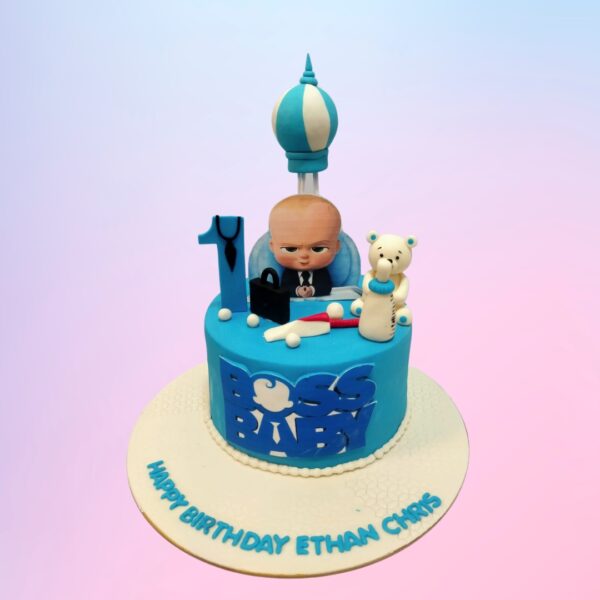 1 Kg Boss Baby Theme Boys Birthday Cake from Cake Square