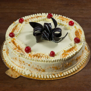 Butterscotch Flavour Buy 1 Kg Get Half Kg Free Birthday Cake from Cake Square Chennai.