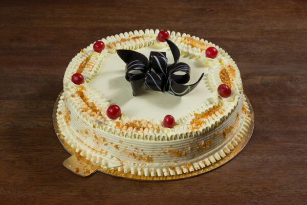 Butterscotch Flavour Buy 1 Kg Get Half Kg Free Birthday Cake from Cake Square Chennai.