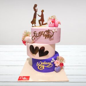 Latest Wedding Cakes 3 Kg from Cake Square Chennai.