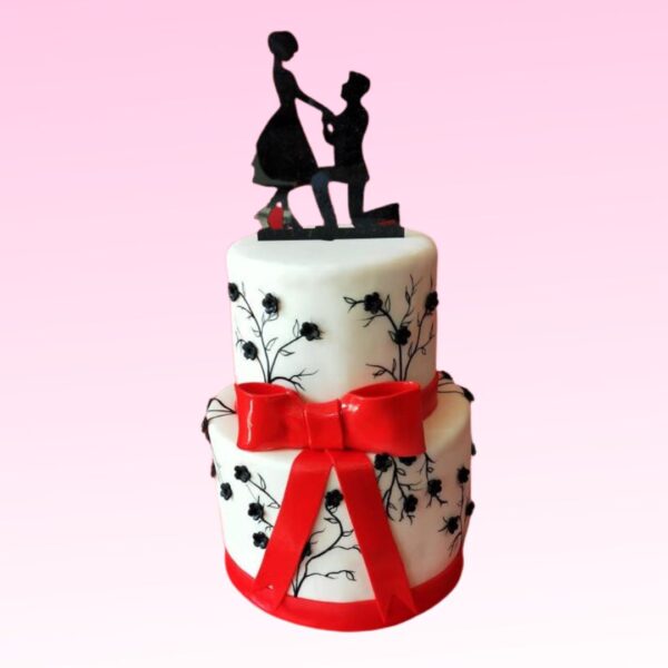 Wedding Couple Fancy 5 kg Cakes from Cake Square Chennai.