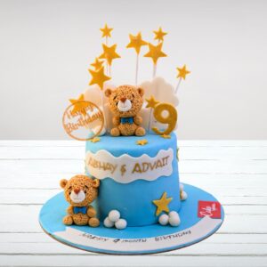 2kg Teddy theme birthday cake from Cake Square Chennai