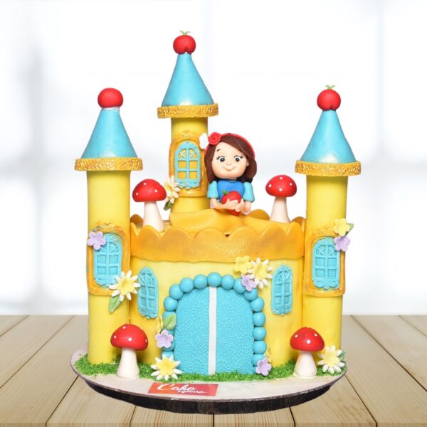 2kg princess mini castle girls birthday cake from Cake Square Chennai