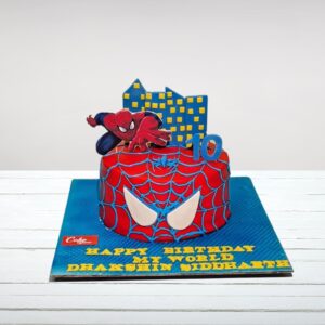 2kg Spiderman themed birthday cake from Cake Square Chennai