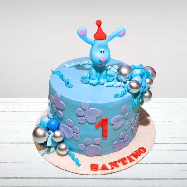 Cake Square's Cute Toys Birthday Cake 1 Kg Design decorated with fondant toy figures and playful accents