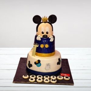 Mickey theme first birthday cake 6 Kg from Cake Square Chennai