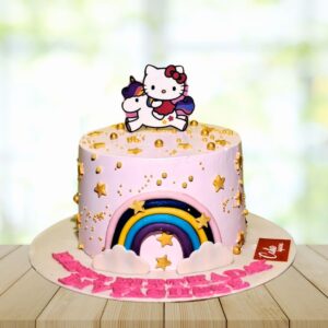 Sprinkled Hello Kitty Birthday cake 2 kg from Cake Square Chennai, featuring the beloved character adorned with colorful sprinkles for a festive celebration.